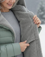 Clair | Manteau Puffer Doublé en Fleece