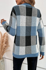 Eline™ | Pull léger à maille à carreaux